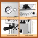 Italian Coffee Machine Fully Automatic Household Freshly Ground Concentrate - imagine 2
