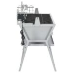 BBQ grill with rotisserie made of iron and stainless steel - imagine 9