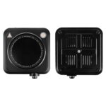 1Pc 1200W Electric Infrared Single Burner Portable Heating Hot Plate Stove Countertop RV Hotplate With 7.5in Glass Cooktop Stepless Temperature Adjustments For Home RV Camp - imagine 3