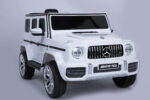 Mercedes Benz G63 Children's Electric Vehicle with Remote Control 12V Music, Horn, Spring Suspension, Safety Lock and License - imagine 10