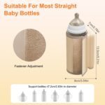 1Pc Portable Bottle Warmer With Night Light On The Go Baby Milk Warmer Milk Formula Warmer For Home Travel With 6 Heating Levels - imagine 5