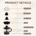 Orange Juice Manual Juicer Extrusion Multi-function - imagine 3