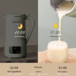 Mini Small Soybean Milk Machine Wall-breaking Model Filter-free Automatic Heating Juice Extractor - imagine 4