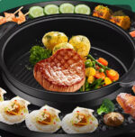 Hot Pot Barbecue All-in-one Pot Household Multi-functional Barbecue Plate - imagine 4