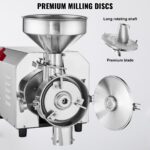 Grain Grind Mill Grain Grinding Machine 3000W Food Processing Machinery - imagine 5