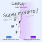 Tool High Temperature Disinfection Cabinet Small Scissors Tweezers Towel Manicure - imagine 6
