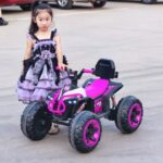 Ride On Toy Car,12V Electric ATV Car For Kids, 4 Wheeler Electric Toy Car With Bluetooth,light,Leather Seaters,,for Boys,Girls,indoor And Out Door - imagine 3