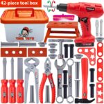 Baby Screwdriver Electric Drill Electric Saw Maintenance Simulation Children's Toy - imagine 7