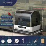 Mini Small Kitchen Desktop Disinfection Dryer - imagine 5