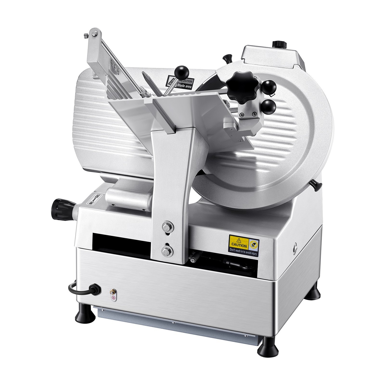 8ef81656-c674-46dd-8a8f-7cc5268e4b96.jpg Meat Slicer 550W 12" Electric Deli Food Slicer For Frozen Meat Bread Cheese - imagine 1