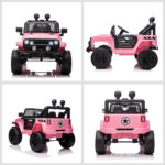 Electric Off-Road Truck 12V Kids Ride On With Remote Control MP3 Music Adjustable Speed - imagine 8