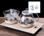 37x23 Full-automatic Bottom Water-feeding Electric Kettle Induction Cooker - imagine 8