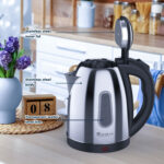 Electric Kettle Water Boiler, 1.8L Electric Tea Coffee Kettle Hot Water Boiler Auto Shut-Off & Boil Dry Protection - imagine 7