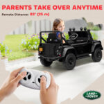 Land Rover Licensed Electric Car for Kids with Remote Control - imagine 7