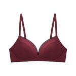 Lace Sexy Women's Bralette Push-Up Bra, Thin Underwear with Delicate Straps - imagine 3