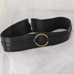 Sexy Women's Sheer Mesh Metallic Halter Bodysuit with Shaping and Gathering Design - imagine 7