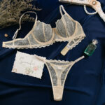 Sexy Lace Mesh Ultra-Thin Summer Arrival Underwear Comfortable Supportive Padded Bra Set - imagine 9