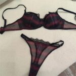 Sexy Women's French Thin Leopard Lace Bra Set for Large Breasts, Minimizing and Anti-Sagging Underwear - imagine 11