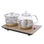 37x23 Full-automatic Bottom Water-feeding Electric Kettle Induction Cooker - imagine 4