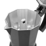 Aluminum Electric Heating Moka Pot Italian European Plug Coffee Making Machine - imagine 4