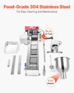 Commercial Automatic Donuts Making Machine Doughnut Maker Single Row 90 PCS/H - imagine 5