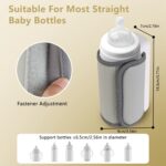 1Pc Portable Bottle Warmer Baby Milk Warmer Milk Formula Warmer For Travel With 6 Heating Levels USB Rechargeable Keep Milk Warm For 5 Hours No Bottle Included - imagine 7