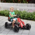 12V Electric Go Kart for Kids w/ Adjustable Speed - imagine 2