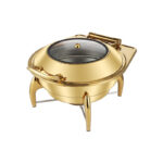 Hotel Restaurant Bufei Golden Stainless Steel Buffet Stove - imagine 8