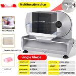 Mutton Roll Slicing Cut Machine Household Electric Slicer - imagine 6