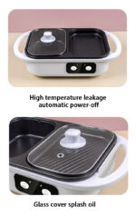 Multi-functional Dual-use Electric Caldron Electric Frying Oven - imagine 10