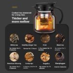 Large Capacity Tea Water Separation Tea Kettle - imagine 3