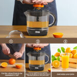 Orange Juice Manual Juicer Extrusion Multi-function - imagine 5