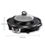 Hot Pot Barbecue All-in-one Pot Household Multi-functional Barbecue Plate - imagine 6
