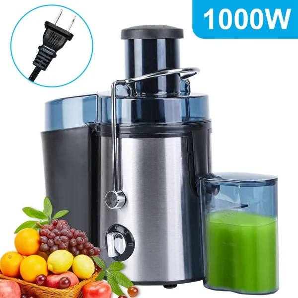 ced120b5-8c01-4a11-8b6b-5d38f39434af.jpg 1000W Centrifugal Juicer Juice Extractor With 2 Speeds 3.6in Wide Feed Chute 17Oz Juicer Cup 54Oz Pulp Collector Electric Juicer For Fruits Vegetables - imagine 1
