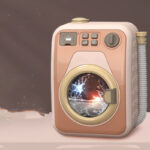 Children's Electric Washing Machine Modeling Toy Set - imagine 3