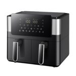 Household Multi-function Visual Intelligent Touch Screen Double Pot Air Fryer - imagine 4