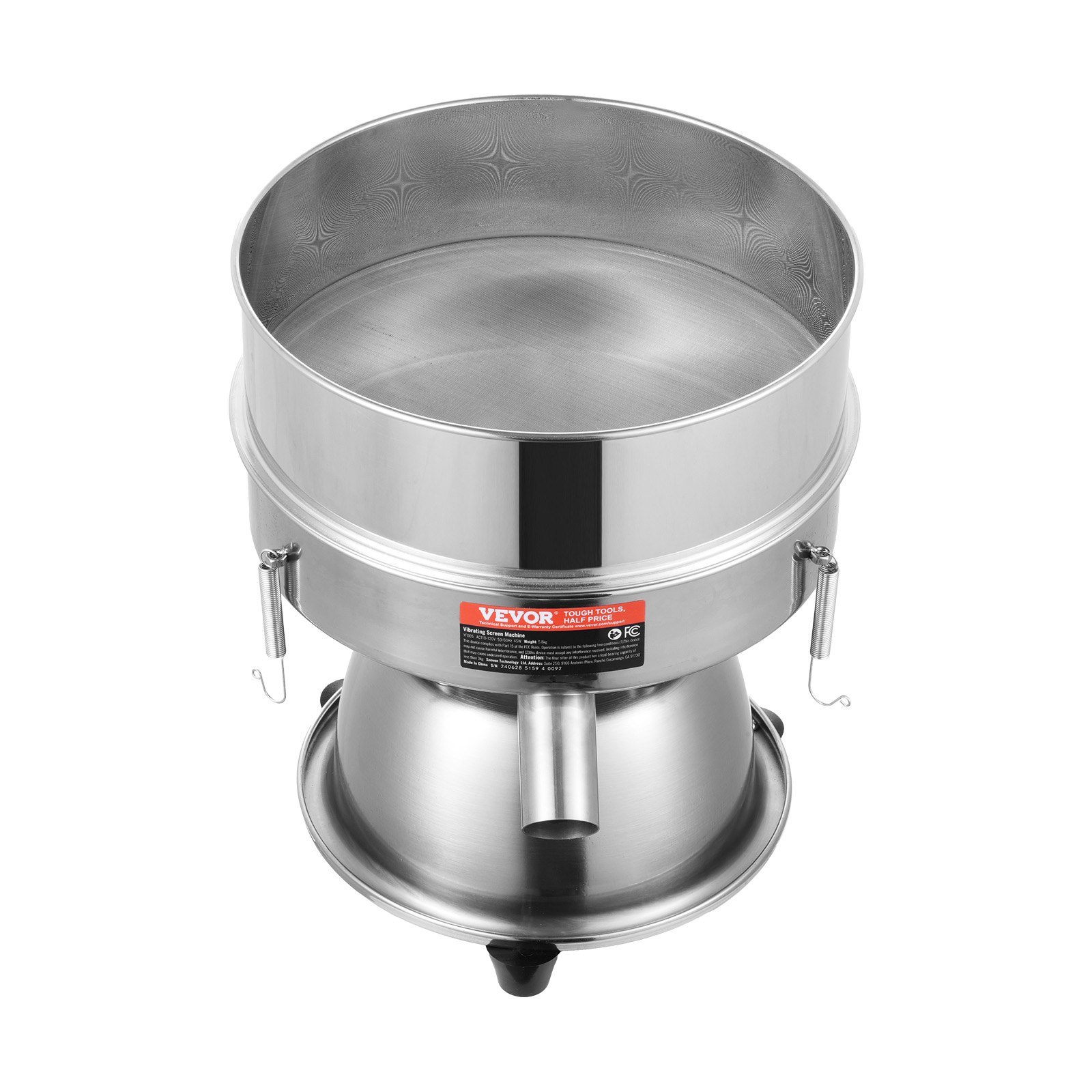 da80a0fe-6328-481b-83c8-045af035f674.jpg Electric Vibrating Sieve Machine With 12+80 Mesh Automatic Sifter Shaker - imagine 1