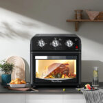 12.5 Qt Air Fryer With Advanced Multi-Function Cooking Grill, Air Fry, Defrost, Bake, Presets For French Fries, Pizza, Chicken, Fish, And Toast, Dual Knob Control - imagine 5