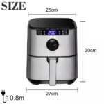 Household Touch Screen 50L Air Fryer - imagine 5