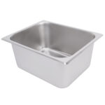 Electric Fryer Silver Stainless Steel Double Cylinder - imagine 9