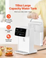 Countertop Instant Hot Water Dispenser With 7 Temps 7 Volumes 118oz Tank - imagine 5