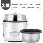Old-fashioned Small Electric Rice Cooker 3L Large Capacity Household Rice Cooker - imagine 6