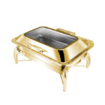 Hotel Restaurant Bufei Golden Stainless Steel Buffet Stove - imagine 10