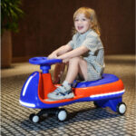 12V Battery Electric Twist Car For Kids - Dual Drive Separated Motors, One-Key Start & Bluetooth Central Control, Early Education Function English Stories Dynamic Children's Songs, LED Controllable - imagine 5