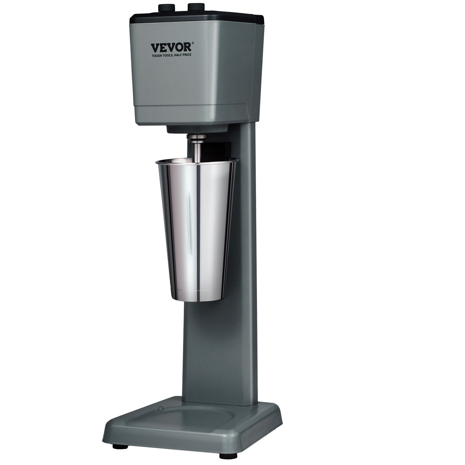 f7facdc2-8b33-4823-b9e5-b87337d48ec8.jpg Milkshake Maker Machine, 375W Commercial Milk Shake Maker Mixer, Single Head Drink Mixer Blender Machine, 3-Speed Milkshake Blender With 27.7oz Stainless Steel Cup For Commercial - imagine 1