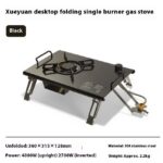 Outdoor Camping Portable Foldable Gas Stove - imagine 4