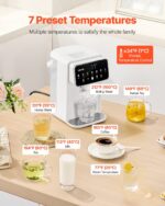 Countertop Instant Hot Water Dispenser With 7 Temps 7 Volumes 118oz Tank - imagine 3