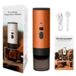 Portable Capsule Coffee Machine Automatic Wireless Heating - imagine 6