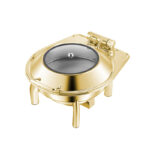 Hotel Restaurant Bufei Golden Stainless Steel Buffet Stove - imagine 7